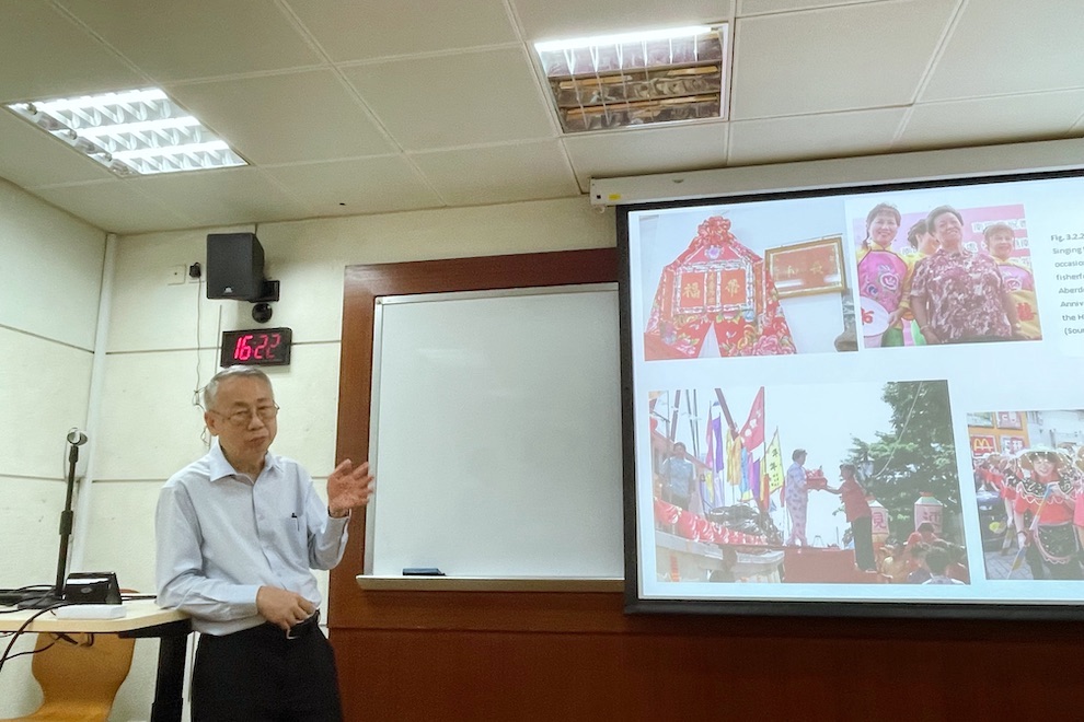 Scholar from The University of Hong Kong delivers guest lecture to Heritage Management undergraduates